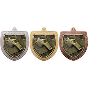 Cobra Referee whistle Shield Medal