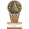 Ikon Tower Sailing Award Antique Silver & Gold