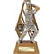 Immense Cricket Batsman Award Antique Gold & Silver 190mm