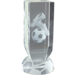 Arclight Football Crystal Award 140mm