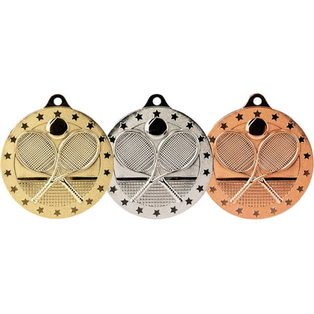 Cascade Stars Tennis Medal 50mm