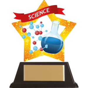 Mini-Star Science Acrylic Plaque 100mm