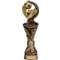 Renegade Football Heavyweight Award Antique Bronze & Gold
