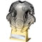 Invincible Football Heavyweight Shirt Gunmetal to Gold