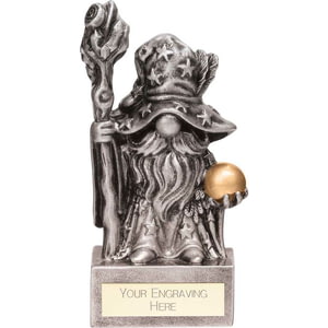 Wizard Award Antique silver 100mm