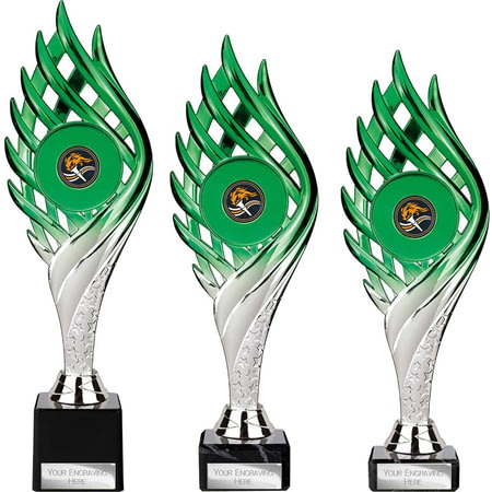 Wildfire Trophy Green and Silver