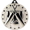 Cascade Stars Cricket Medal 50mm