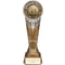 Ikon Tower Basketball Award Antique Silver & Gold
