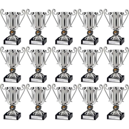 Squad Pack 6 Champions Silver Plastic Cup 155mm