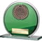Seismic Multisport Circle Plaque Green & Silver