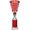 Cobra Star Multisport Tube Trophy Silver & Red