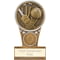 Ikon Tower Cricket Award Antique Silver & Gold