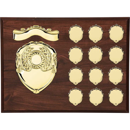 Principal Mahogany Annual Plaque Award 230x305mm