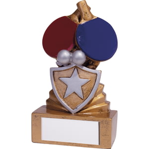 Shield Table Tennis Mini Award 95mm