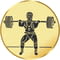 Weightlifting Gold 25mm