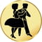 Dancing Ballroom Gold 25mm
