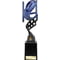 Innov8 Rugby Plastic Trophy Blue & Black