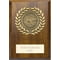 Reward Wreath Plaque Walnut