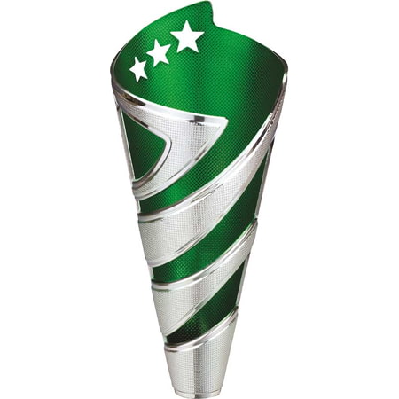 Hurricane Altitude Plastic Cup Silver & Green