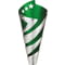 Hurricane Altitude Plastic Cup Silver & Green