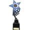 Innov8 Star Plastic Trophy Blue & Black