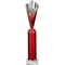 Rodeo Multisport Tube Trophy Silver & Red