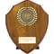 Reward Wreath Shield Walnut