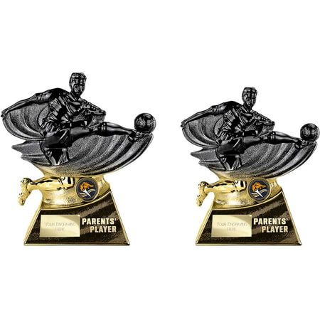 Power Strike Football Parents Player Carbon Black & Gold