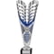 Monument Plastic Laser Cut Cup Silver & Blue