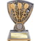 Optimum Darts Resin Award Antique Silver & Gold