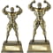 The Classic Strongman Award Metallic Antique Gold 300mm