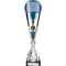 Eclectic Trophy Silver & Blue