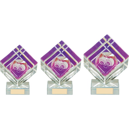Victorious Lawn Bowls Crystal Cube Award