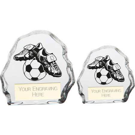 Mystique Football Glass Award