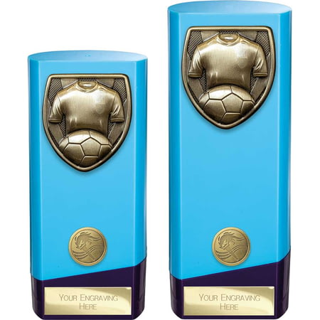 Prime Cobra Football Shirt & Ball Award Blue & Purple