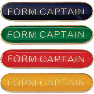 Scholar Bar Badge Form Captain