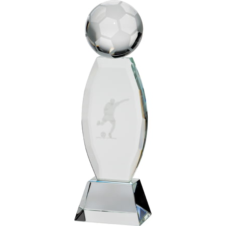 Infinity Football Crystal Award 230mm