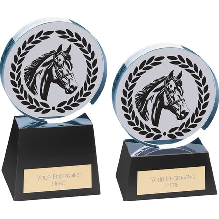 Emperor Equestrian Crystal Award