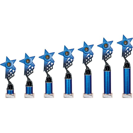 Innov8 Multisport Tube Trophy Blue & Black