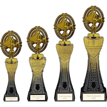 Maverick Heavyweight Chess Award Black & Gold