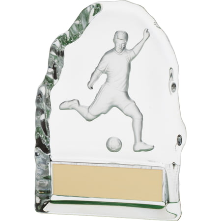 Challenger Football Glass Award 110mm
