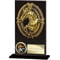 Maverick Hero Equestrian Glass Award Jet