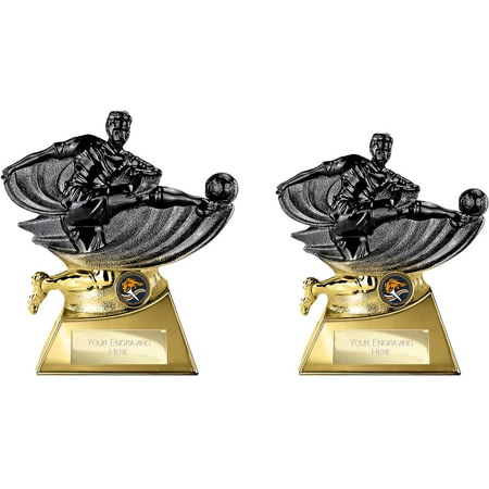 Power Strike Football Heavyweight Carbon Black & Gold