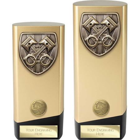 Prime Cobra Motorsport Piston Award Gold & Black