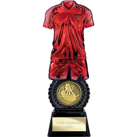 Intensity Rugby Award Red & Carbon Black 260mm