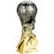 Trailblazer Football Heavyweight Female Gunmetal to Gold