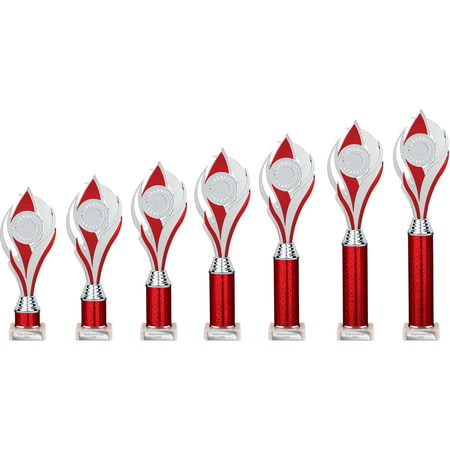Volcano Multisport Tube Trophy Silver & Red