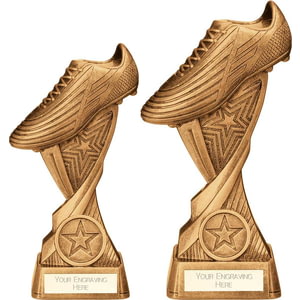 Volley Football Boot Award Antique