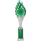 Wildfire Multisport Tube Trophy Green and Silver