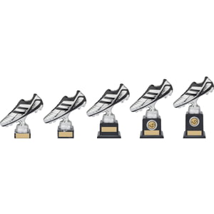 World Striker Premium Football Boot Award Silver & Black